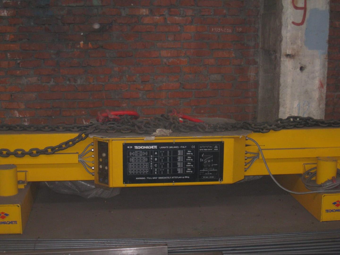 Электромагнитные траверсы, Tecnomagnete TM-6
